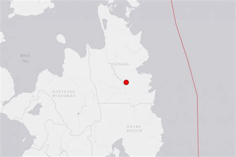 5 7 Magnitude Earthquake Strikes Southern Philippines Philippine Institute Of Volcanology And