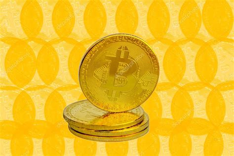 Bitcoins Y Nuevo Concepto Virtual Del Dinero Bitcoins Del Oro Con El