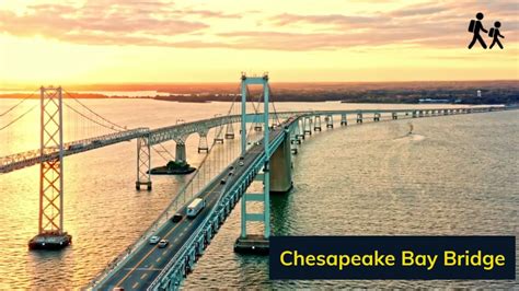 How Long Is The Chesapeake Bay Bridge Chesapeake Bay Bridge Free Image