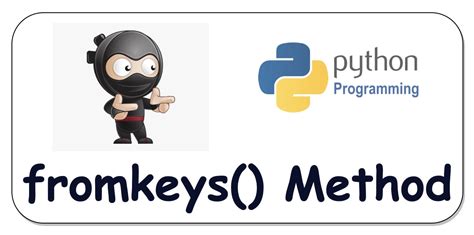 Python Dictionary Fromkeys Coding Ninjas