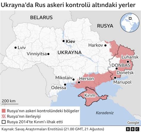 Rusya nın Ukrayna yı işgali 6 grafikle savaşın 6 ayı BBC News Türkçe