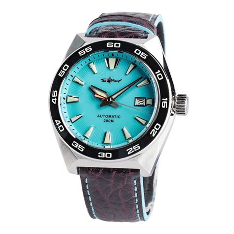 Buy Heimdallr Watch Men Automatic Mechanical With Leather Strap C3