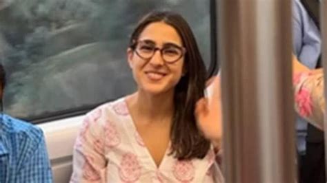 Sara Ali Khan Takes Mumbai Metro To Work Tags Aditya Roy Kapur Anurag