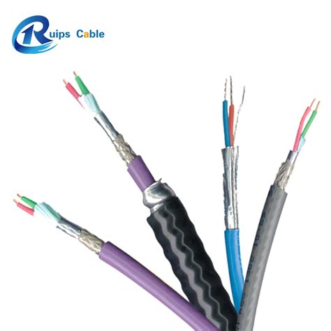 Industrial Bus Cable Profibus Devicenet Profinet 2core 22AWG Signal