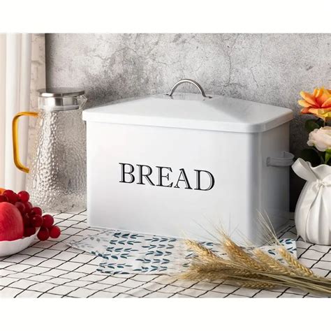 Large Farmhouse Bread Countertop Bread Storage Temu