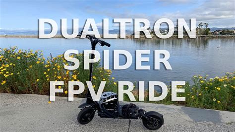 Dualtron Spider Electric Scooter Fpv Raw Footage Ballona Creek Los