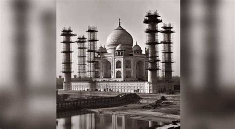 In Pics How Taj Mahal Was Built Artificial Intelligence Reveals