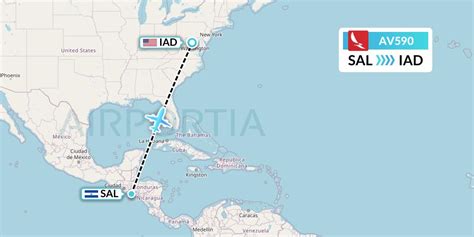 AV590 Flight Status Avianca San Salvador To Washington AVA590