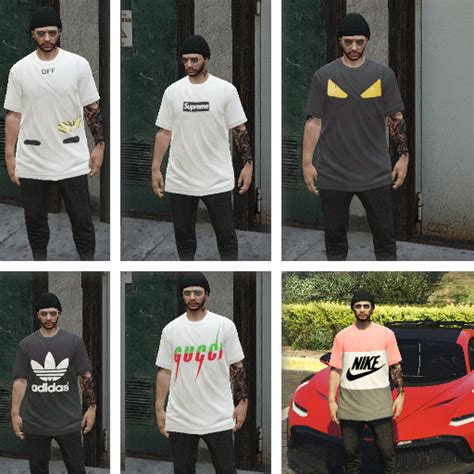 Mp Male Shirt Pack Fivem Ready Gta Mods