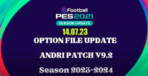 Pes Files Ru On Twitter Pes Andri Patch V Of