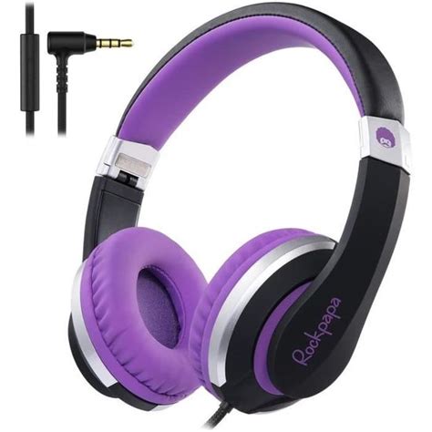 Casque pour enfants I20 casque supra auriculaire stéréo HD avec