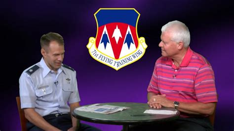 At The Roundtable Lt Col Ryan Aerni Vance Air Force Base Enid