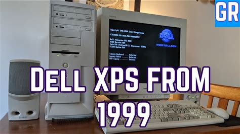 Dell Xps B933 Vintage Desktop Computer Youtube