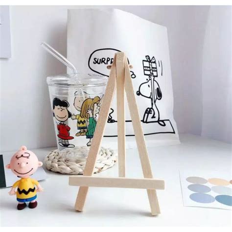 Jual Stand Kayu Tripod Kayu Standing Pigura Frame Souvenir Jam Dinding