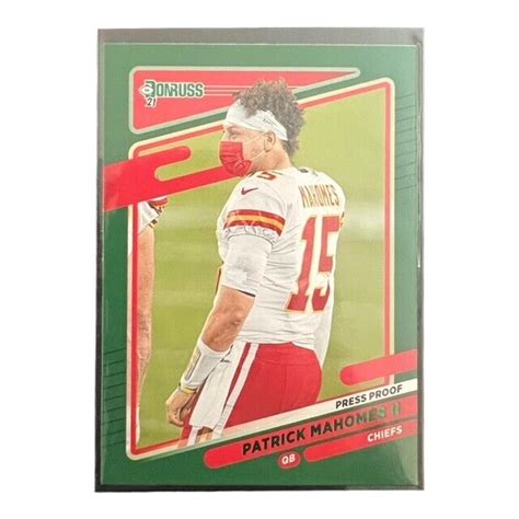 PATRICK MAHOMES FOOTBALL CARDS - PICK A CARD - International Society of ...