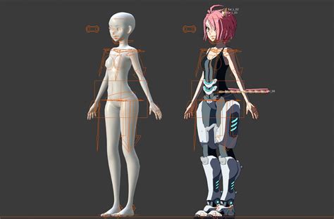 Rigging Can Multiple Characters Share A Base Rig But Still Use Custom