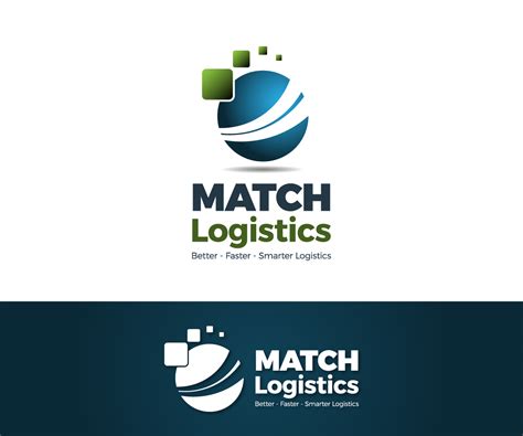 Bold Modern Logistic Logo Design For Better Faster Smarter