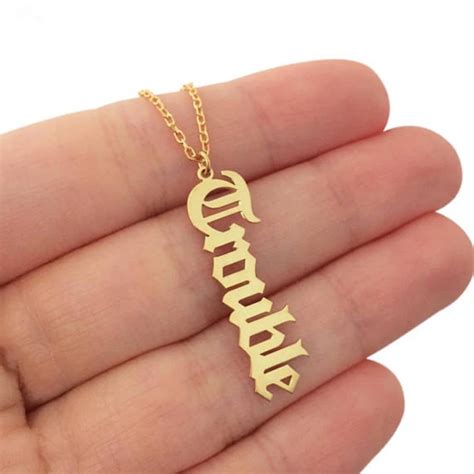 Custom Stainless Steel Name Necklace