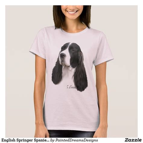 English Springer Spaniel Dog T Shirt Zazzle Spaniel Puppies