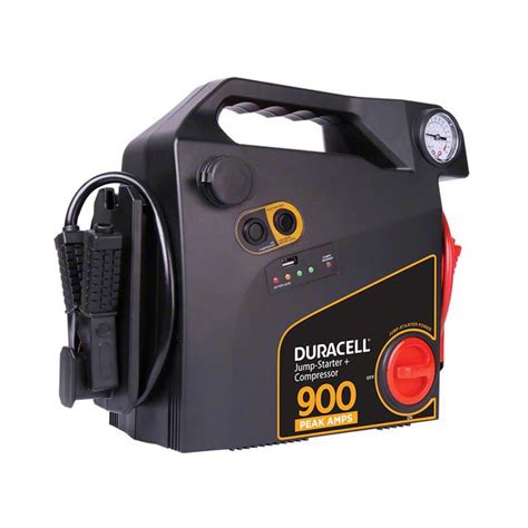 Duracell Bronco Jumpstarter 900 With Compressor DRJS30C Free Shipping