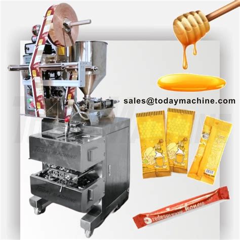 Automatic Sides Sealing Sauce Honey Sachet Ketchup Liquid Packing