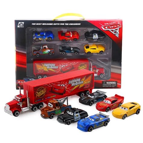 Kit De Carrinhos Do Filme Carros Toy Shopping