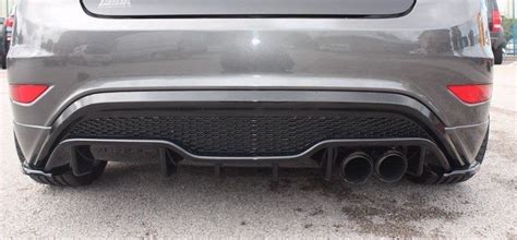 Maxton Design Maxton Design REAR DIFFUSER FORD FIESTA MK7 ST FACELIFT