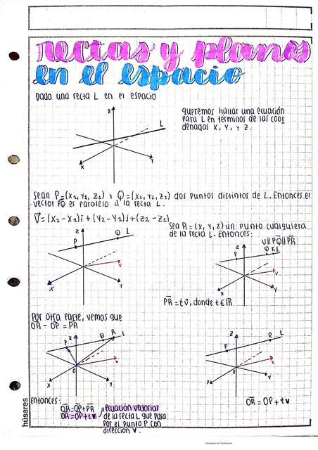 Rectas Y Planos En El Espacio Online Aria Udocz