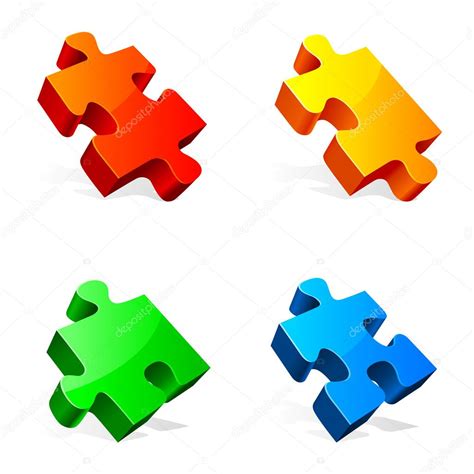 Puzzle Pieces Stock Vector