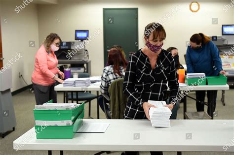 Lehigh County Employees Open Sort Count Editorial Stock Photo Stock