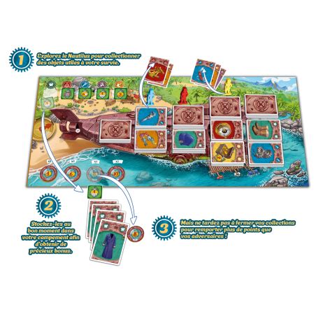 Nautilus Island Boardgame Funnyfox Gigamic