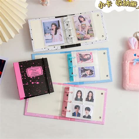 IFFVGX A8 Kpop Binder Soporte Para Sesi N Fotogr Fica Lbum De Fotos De