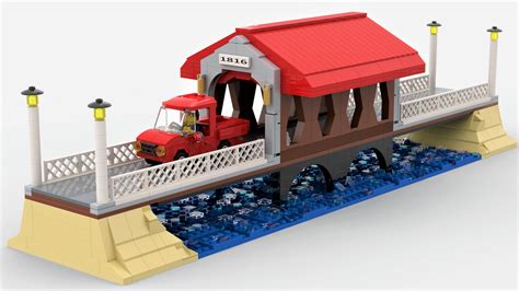 Lego Ideas Covered Bridge