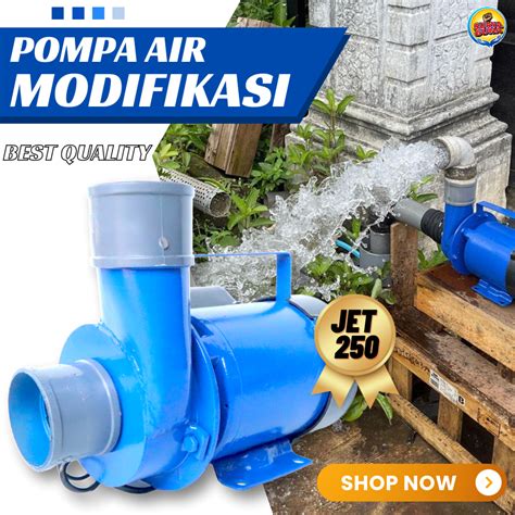 Jual Pompa Air Modifikasi Type JET 250 Pipa 2 Inch SURYAGUNA Sanyo