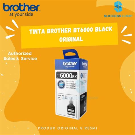 Jual Tinta Brother BT 6000 BK BT6000 BK Original Black Shopee Indonesia