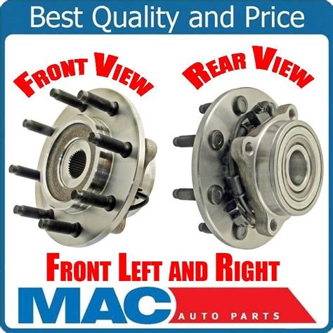 Dodge Ram 2500 4x4 Front Wheel Bearings