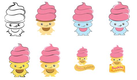 Branding - Baskin Robbins on Behance