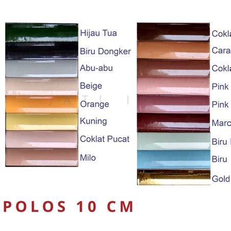 Jual Kuku Macan Keramik List Keramik Polos Ukur 20cm Shopee Indonesia