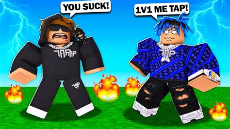 Tapwater Was Being Toxic So I 1v1d Him Roblox Bedwars Youtube