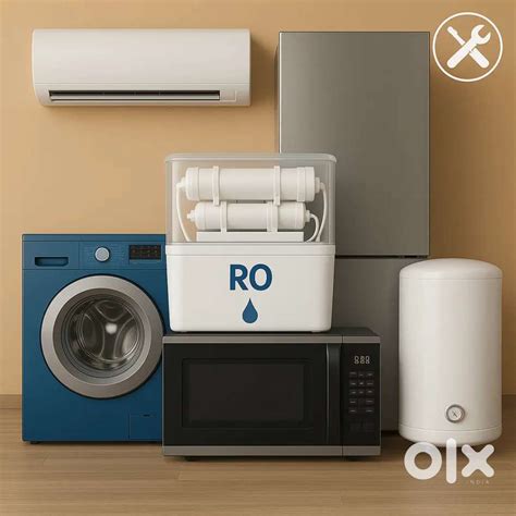 ac fridge washing machine microwave ro water heater washing