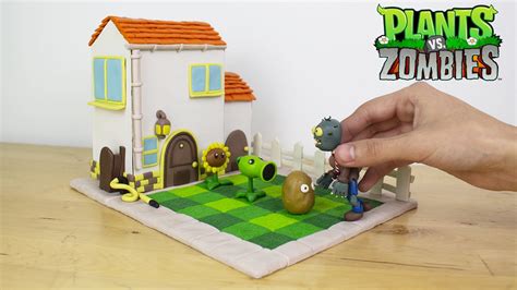 Como Hacer Casa De Dave Plants Vs Zombies De Plastilina Youtube