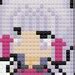 Genshin Impact Ayaka Chibi Cross Stitch Pattern Etsy