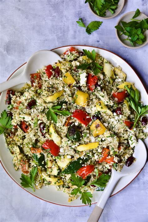 Recipe For Quinoa Salad With Roasted Vegetables