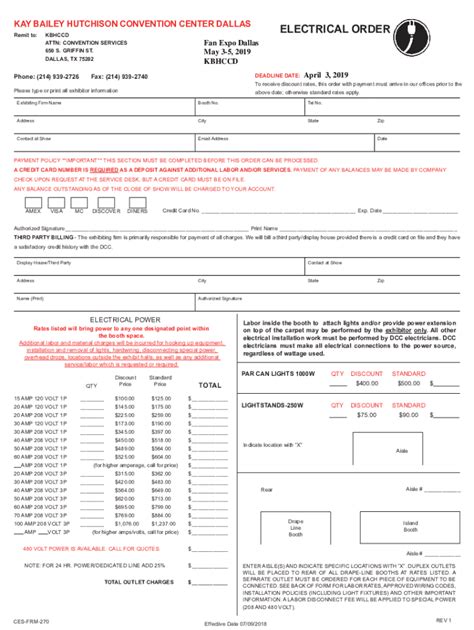 Fillable Online Exhibitor Signage And Rigging Inspection Form Fax Email Print Pdffiller