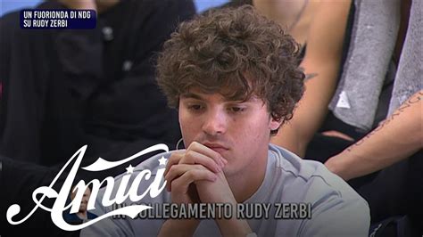 Amici 22 Le Parole Di Rudy Zerbi Per Ndg YouTube