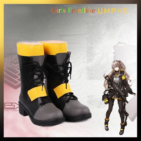 Anime M Dchen Frontline Ump Cosplay Schuhe Kost M Zubeh R Requisiten