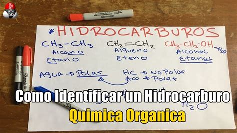 Como Identificar Un Hidrocarburo Quimica Organica YouTube