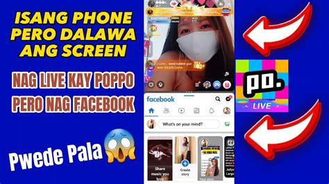 Paano Mag Fb Yt Tiktok Habang Naka Solo Live Kay Poppo Youtube