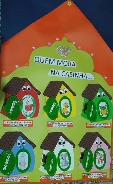 Prof Ivani Ferreira Quem Mora Na Casinha Atividade A M Sica