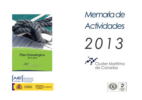 Pdf Cmc Memoria Anual Actividades Clustermc Essociedad De